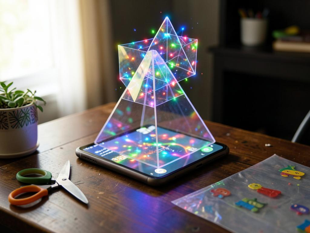Proyector de hologramas 3D